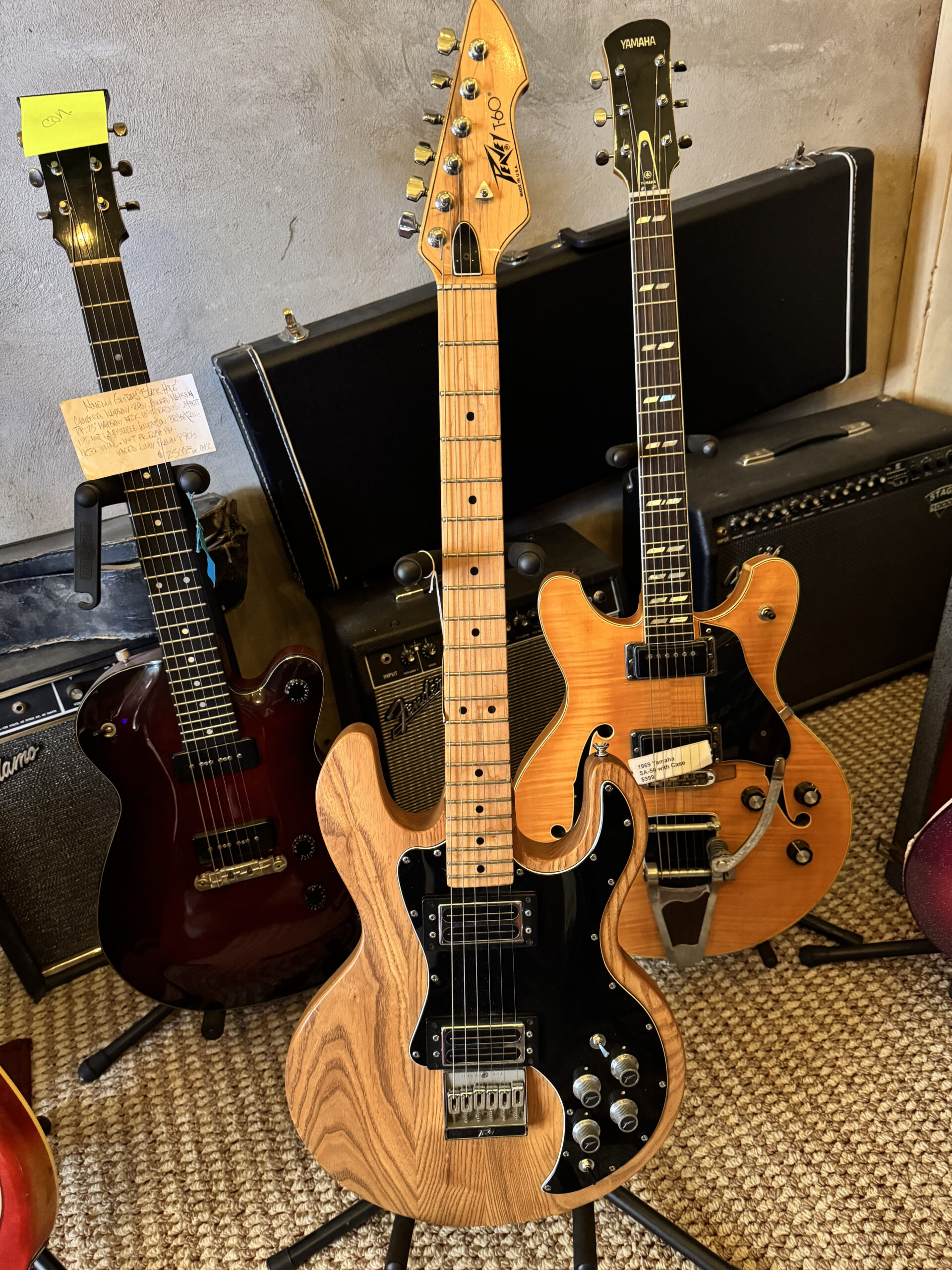 Peavey T-60 Swamp Ash with Case 1981 – International Vintage Guitars
