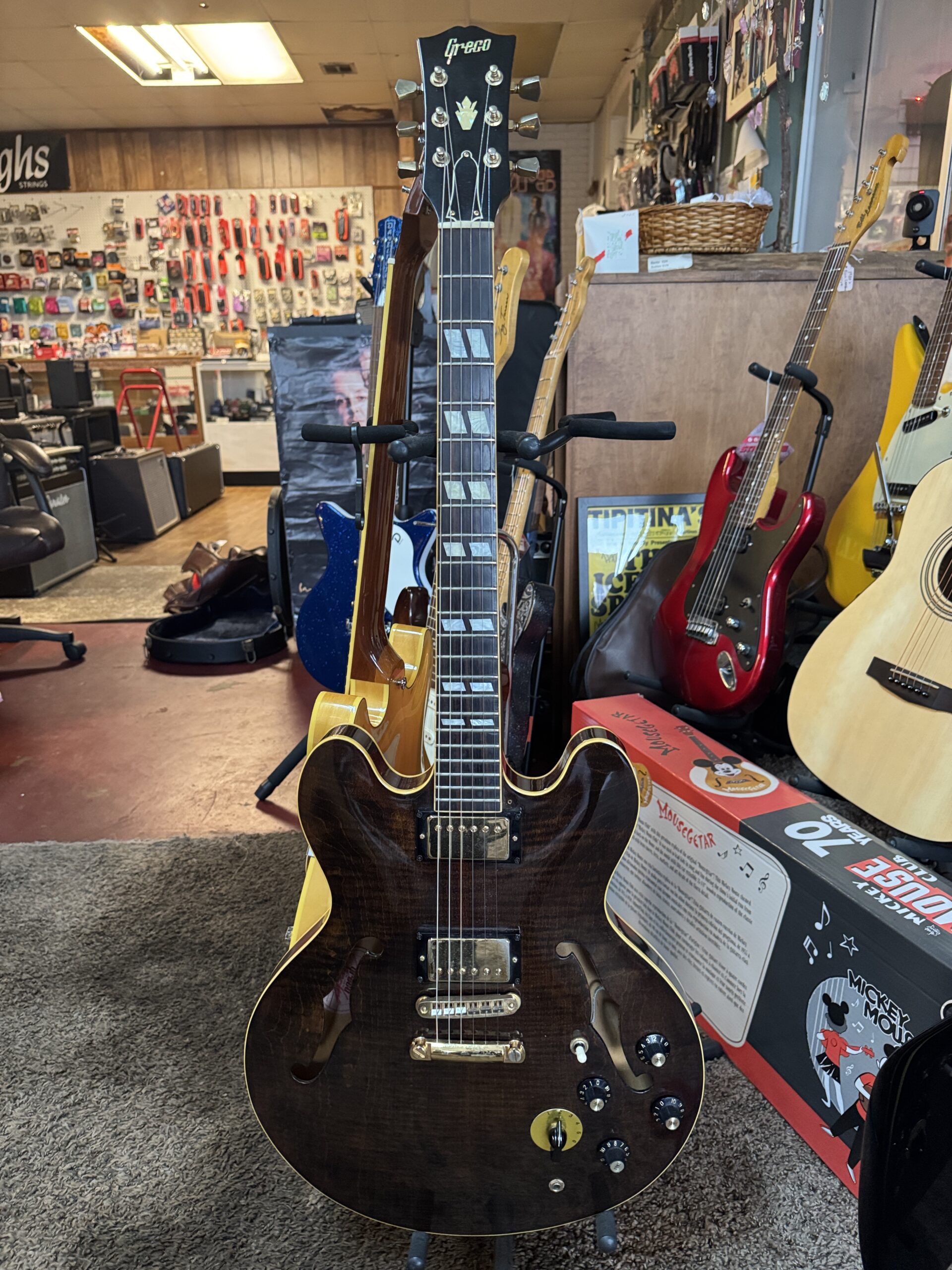 1978 Greco SA-800 WA Semi Hollow Electric Guitar – International
